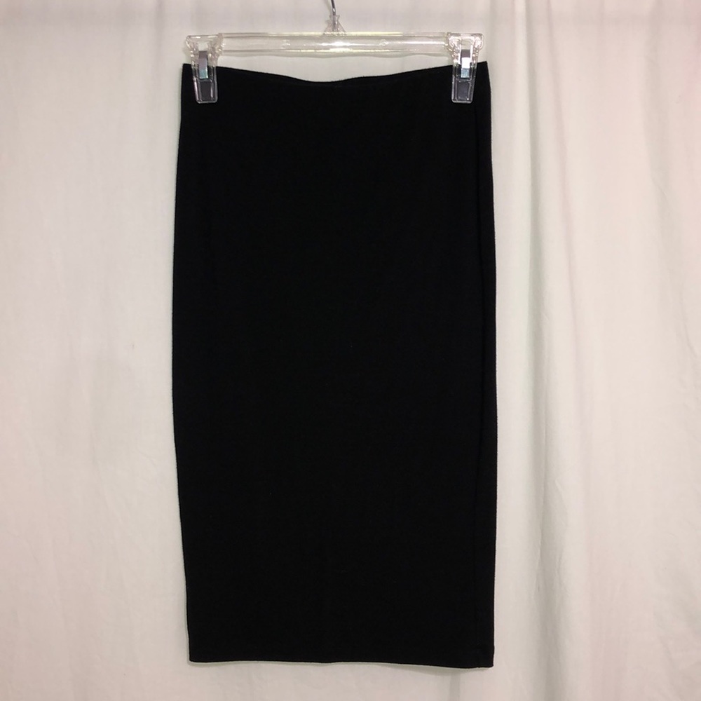 F21 Black Pencil Skirt